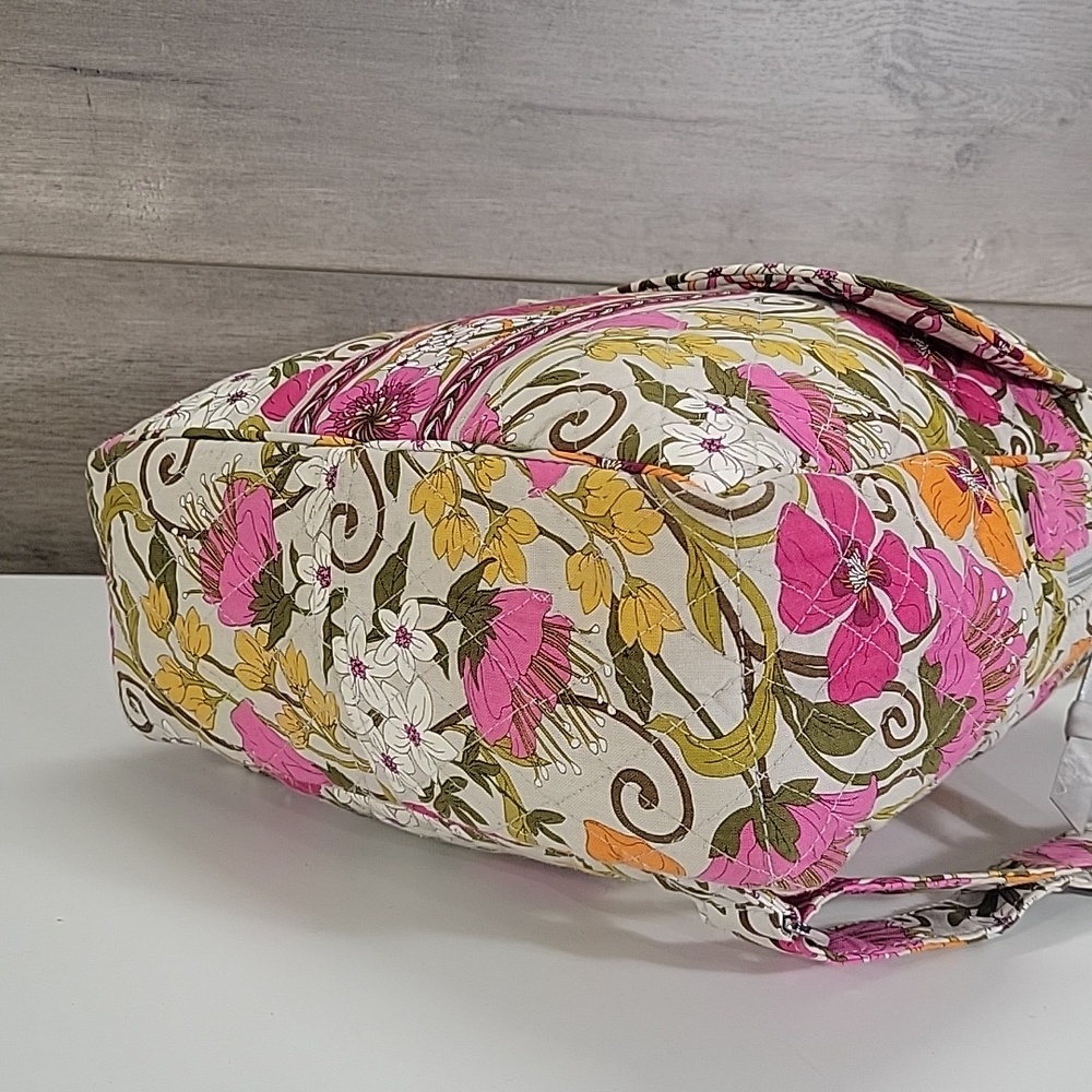 Vera Bradley Small Quilted Floral Backpack - Picture 6 of 14